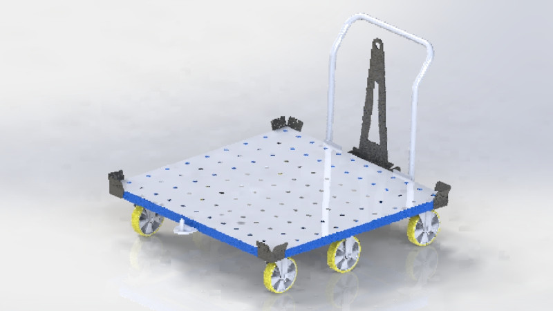 Flatbed Deck Daughter Cart