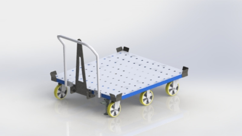 Flatbed Deck Daughter Cart