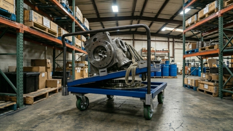 Daughter Cart: 360° Rotating Deck