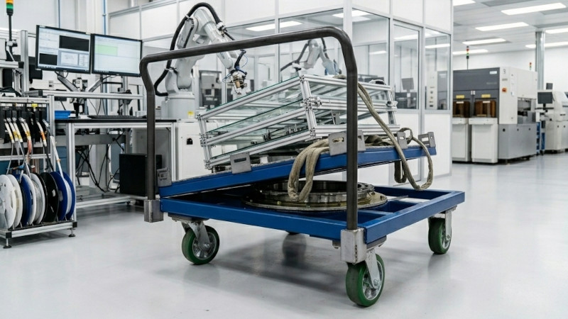 Daughter Cart: 360° Rotating Deck