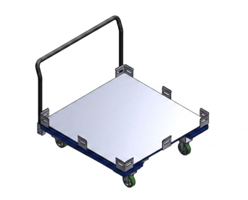 Daughter Cart: 360° Rotating Deck