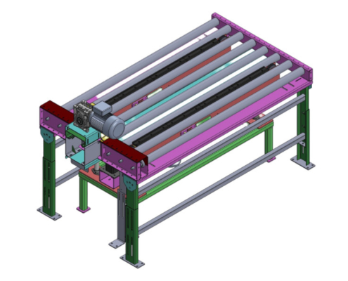 2-Row Chain Transfer Conveyor (CDLR)